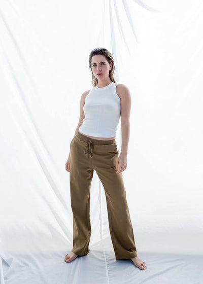 PANTALÓN ANCHO LINO
