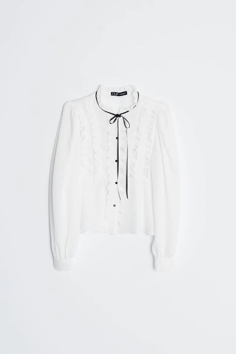 BLUSA VOLANTE LAZO
