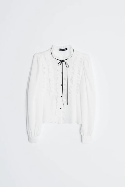 BLUSA VOLANTE LAZO