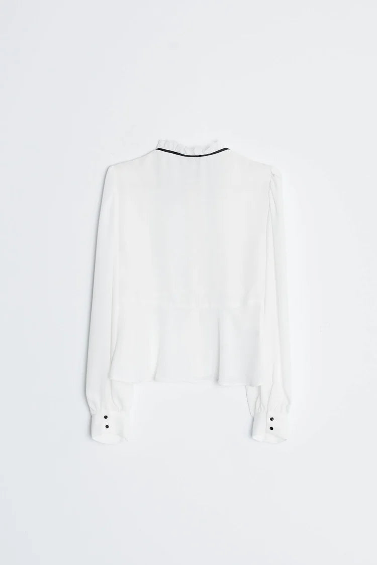 BLUSA VOLANTE LAZO