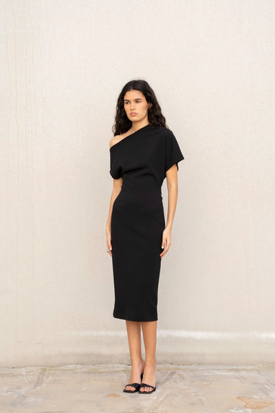 VESTIDO ASIMETRICO