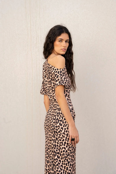 VESTIDO ESTAMPADO ANIMAL PRINT