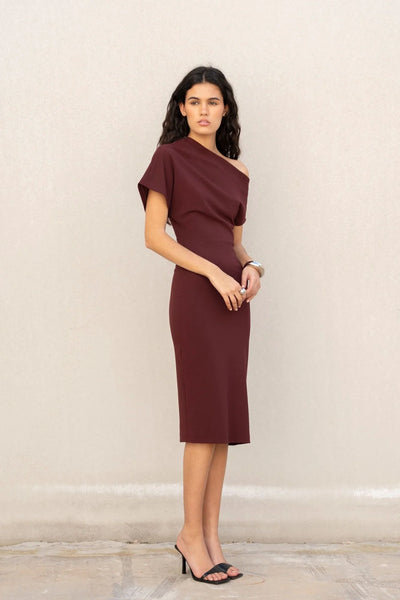 VESTIDO ASIMETRICO