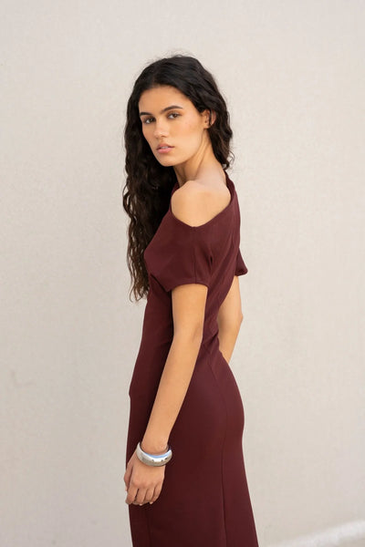 VESTIDO ASIMETRICO