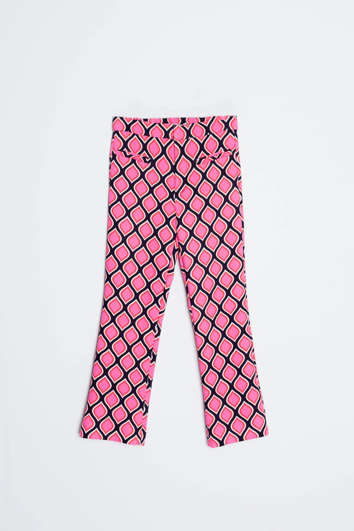 PANTALÓN MINI FLARE ESTAMPADO