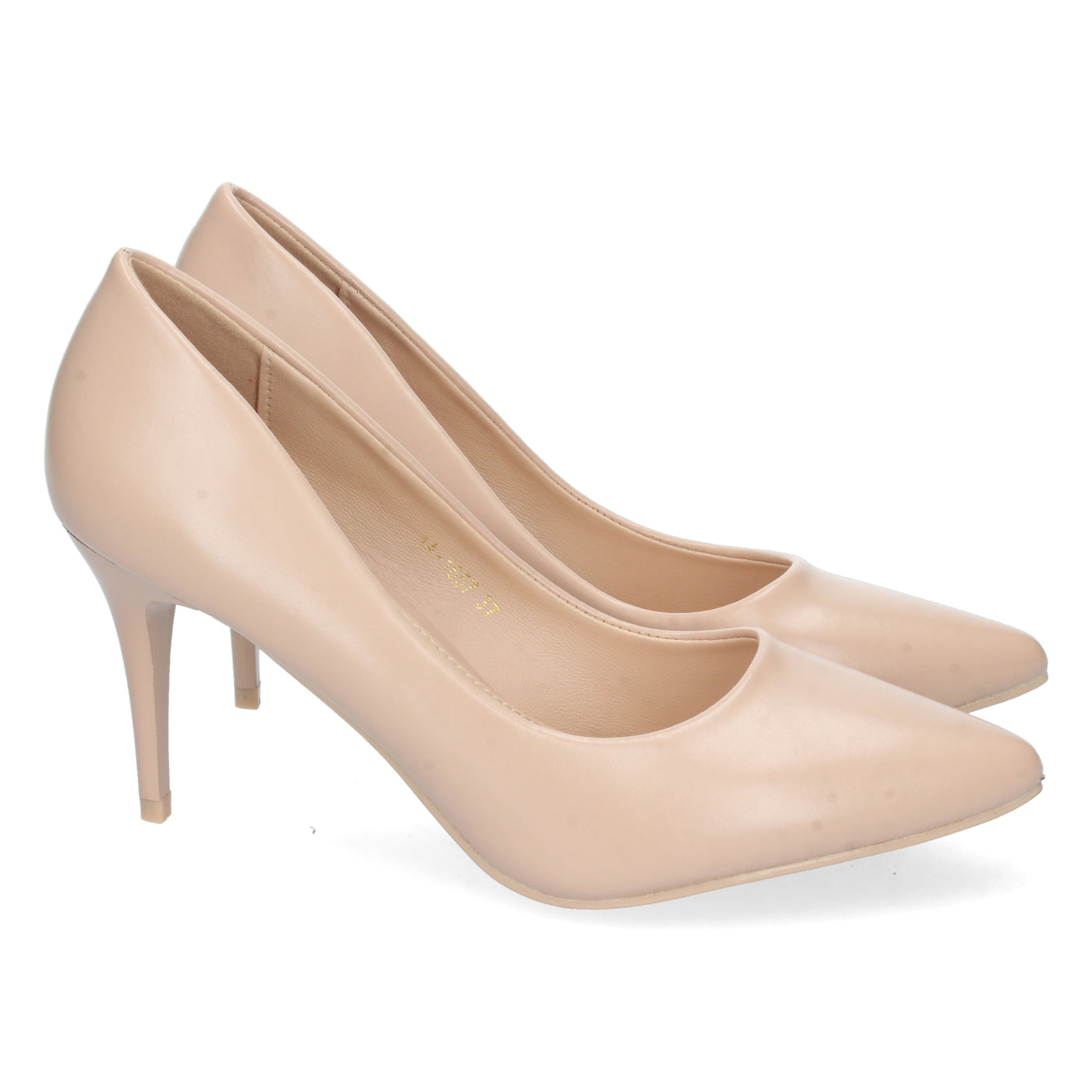Zapato de tacon de aguja Nude