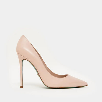 Zapatos Stilettos Madrid nude de piel de cabra.
