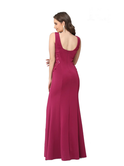 Vestido De Noche con apertura frontal