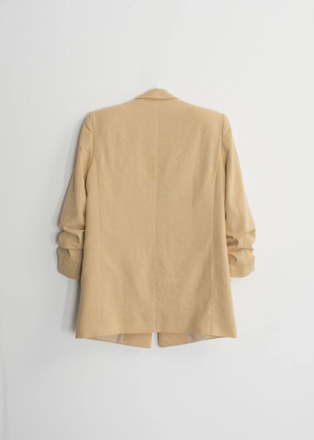CHAQUETA LINO MANGA REMANGADA