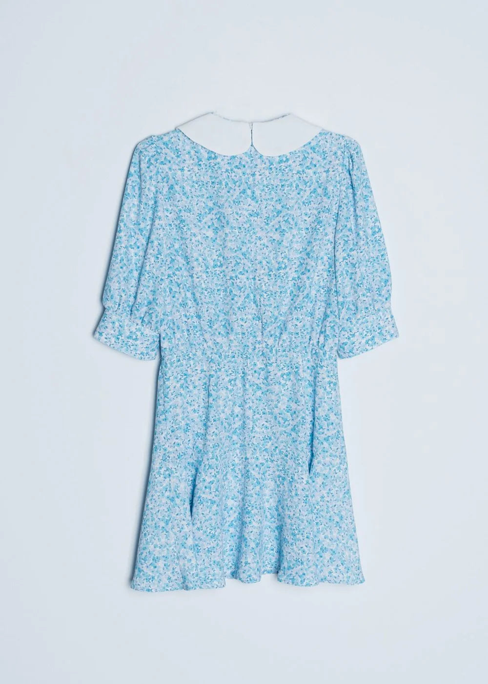 VESTIDO ESTAMPADO CUELLO BOBO