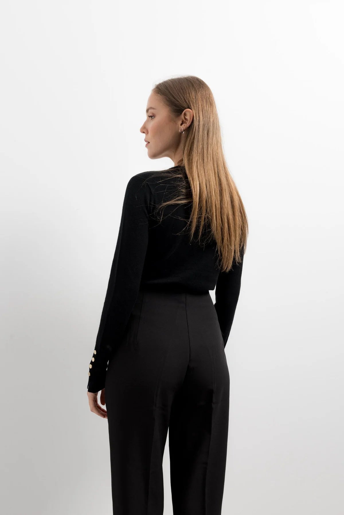 PANTALON BOTONES DORADOS