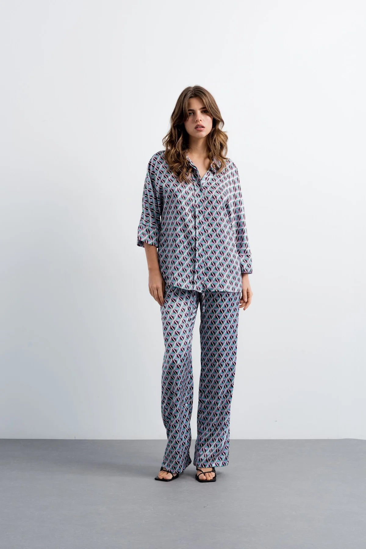 Pantalón geometricos