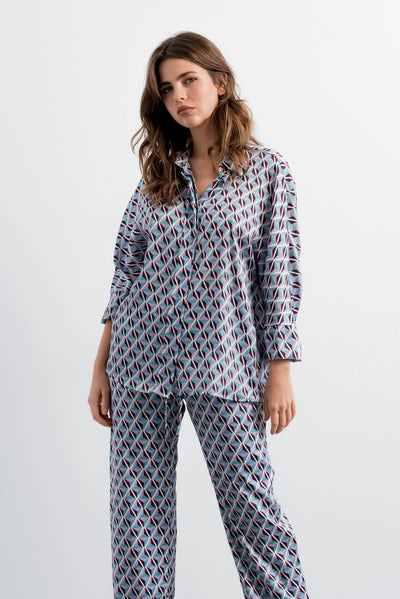 Pantalón geometricos