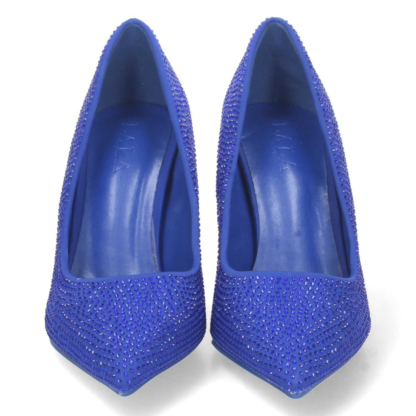 Zapato de Tacon Fino Azul