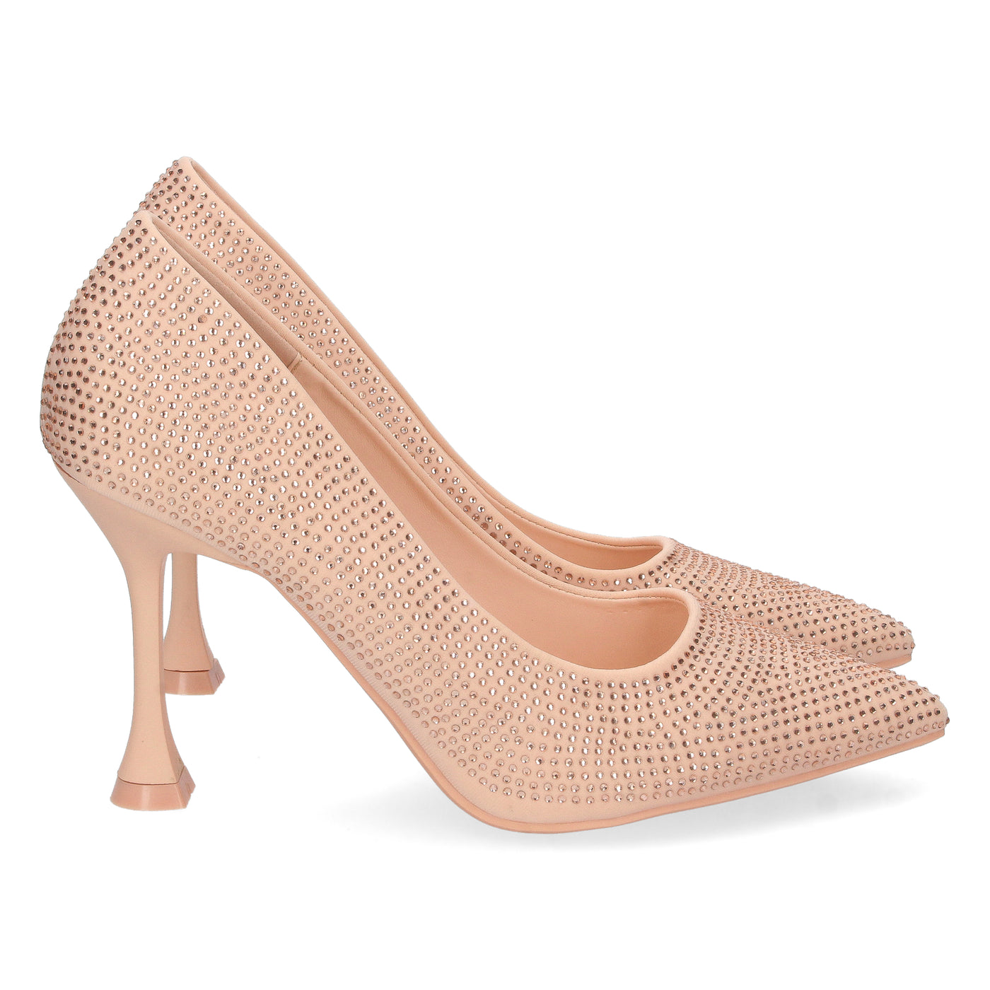 Zapato de Tacon Fino  Champan