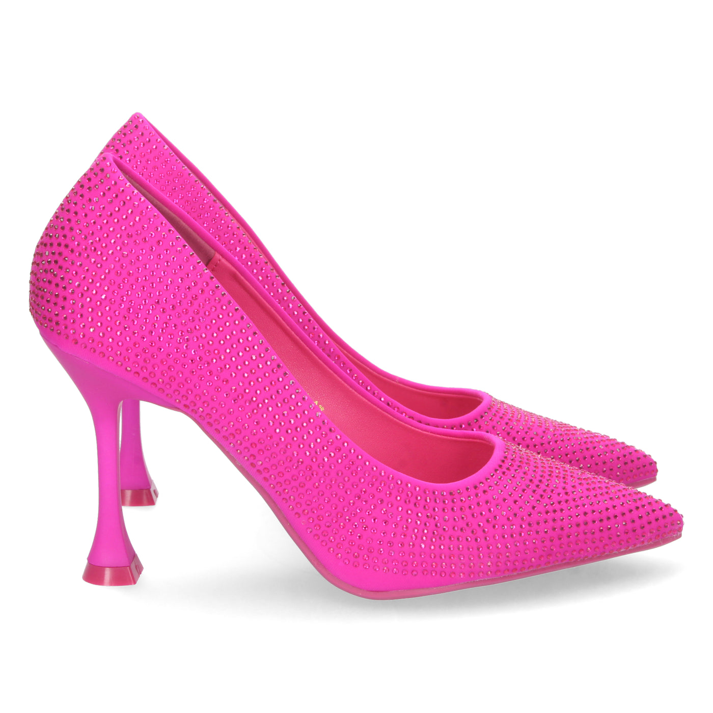 Zapato de Tacon Fino Fucsia