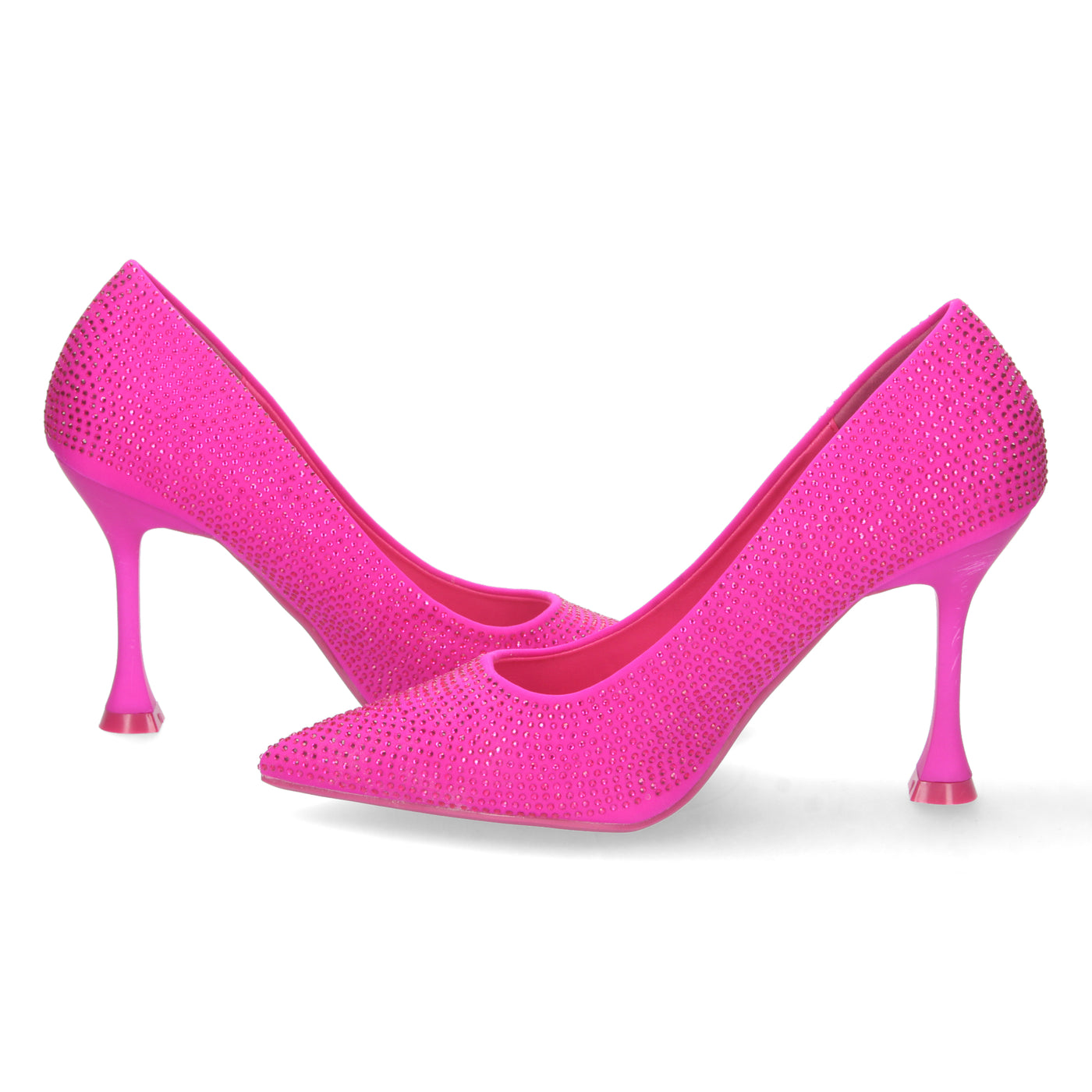 Zapato de Tacon Fino Fucsia