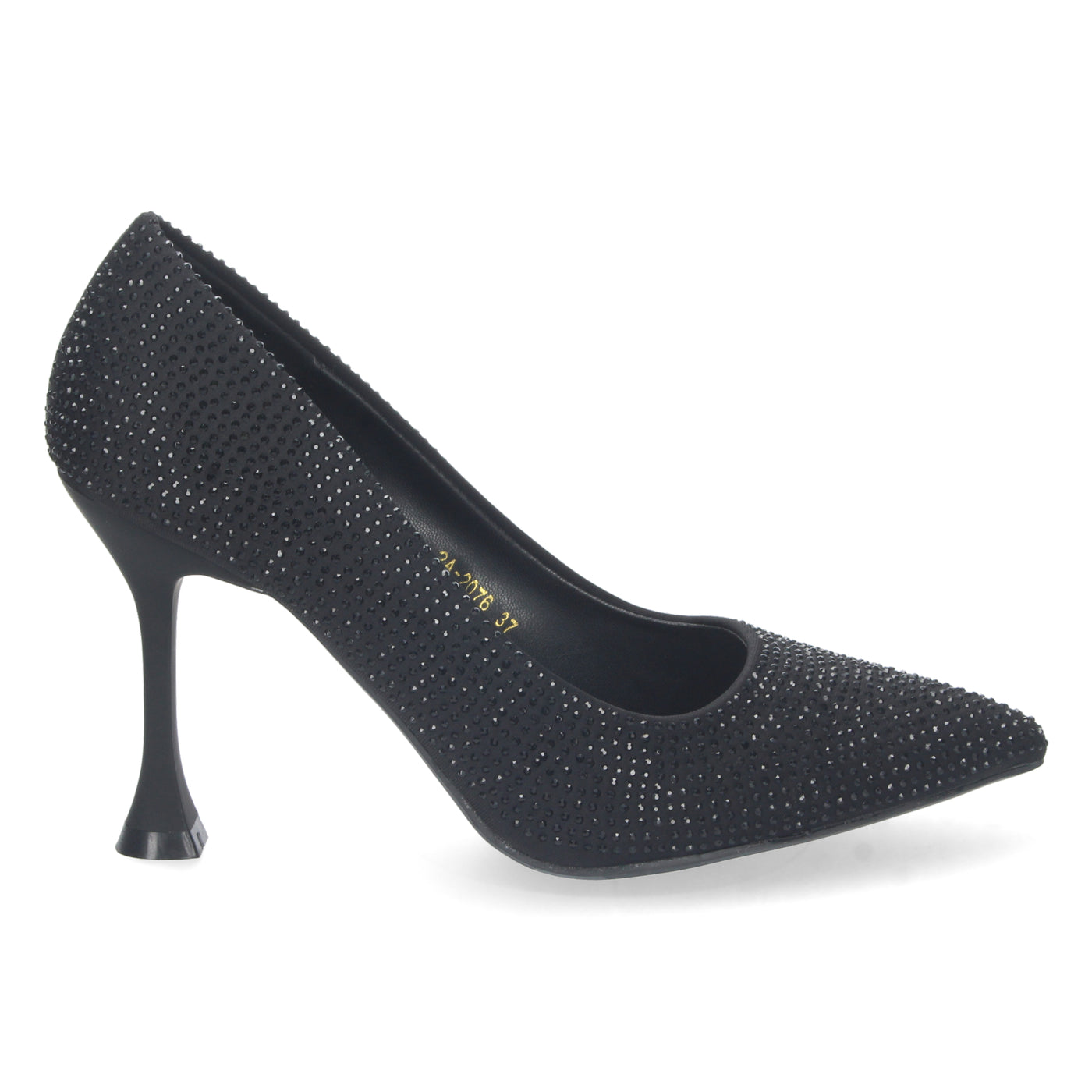 Zapato de Tacon Fino Negro
