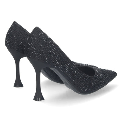 Zapato de Tacon Fino Negro