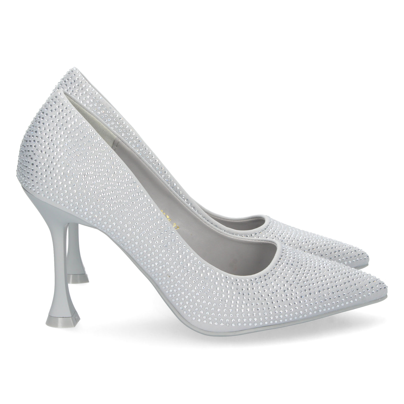 Zapato de Tacon Fino Plata