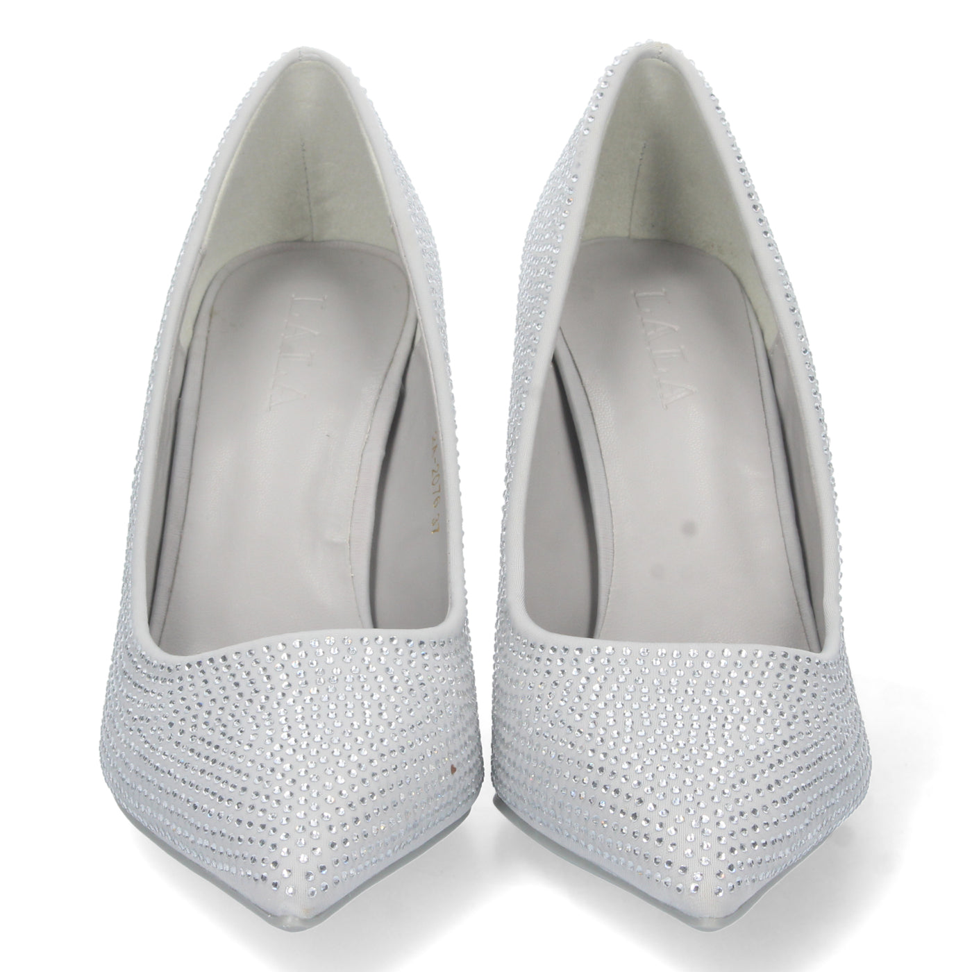 Zapato de Tacon Fino Plata