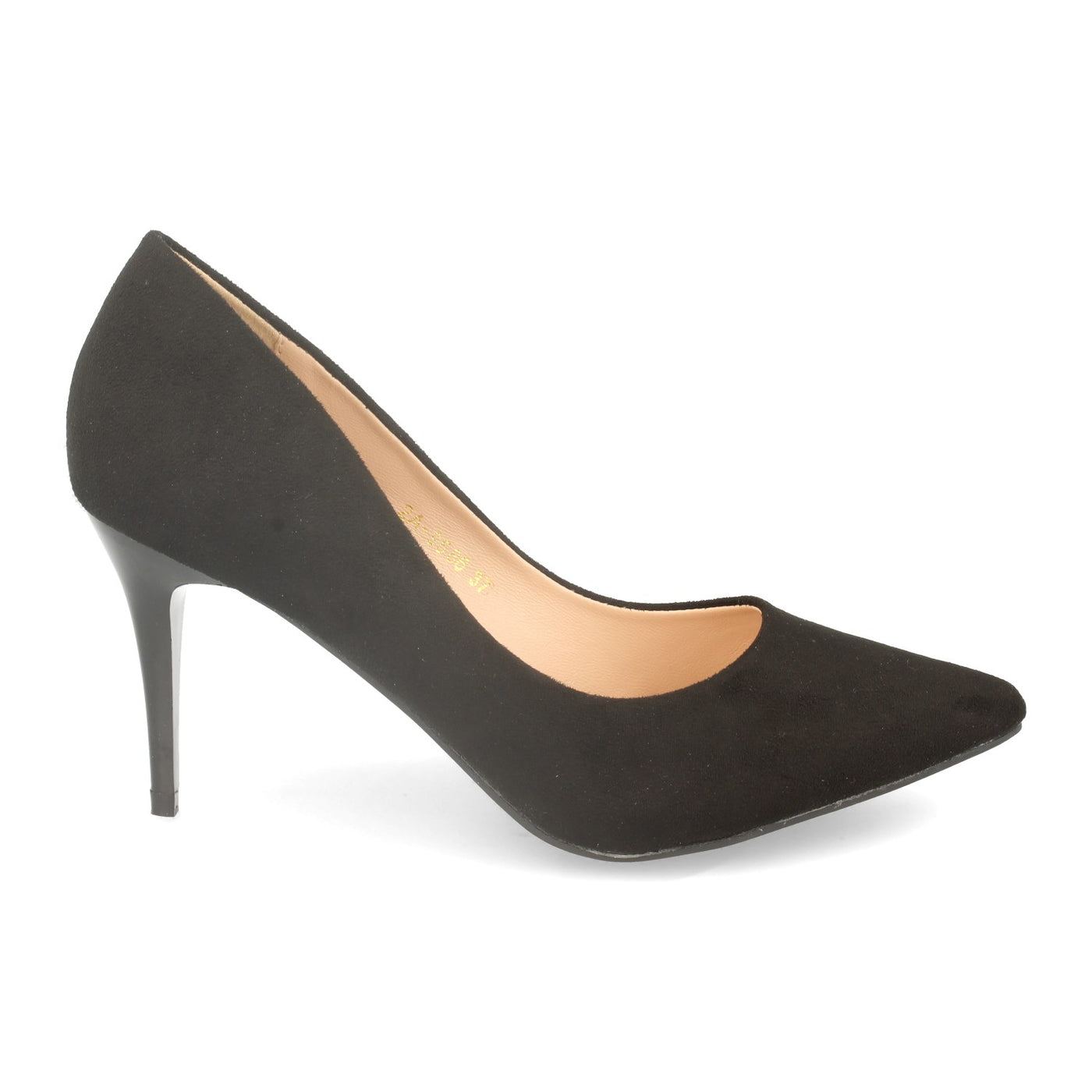 Zapato con Tacon de Aguja Stiletto Negro