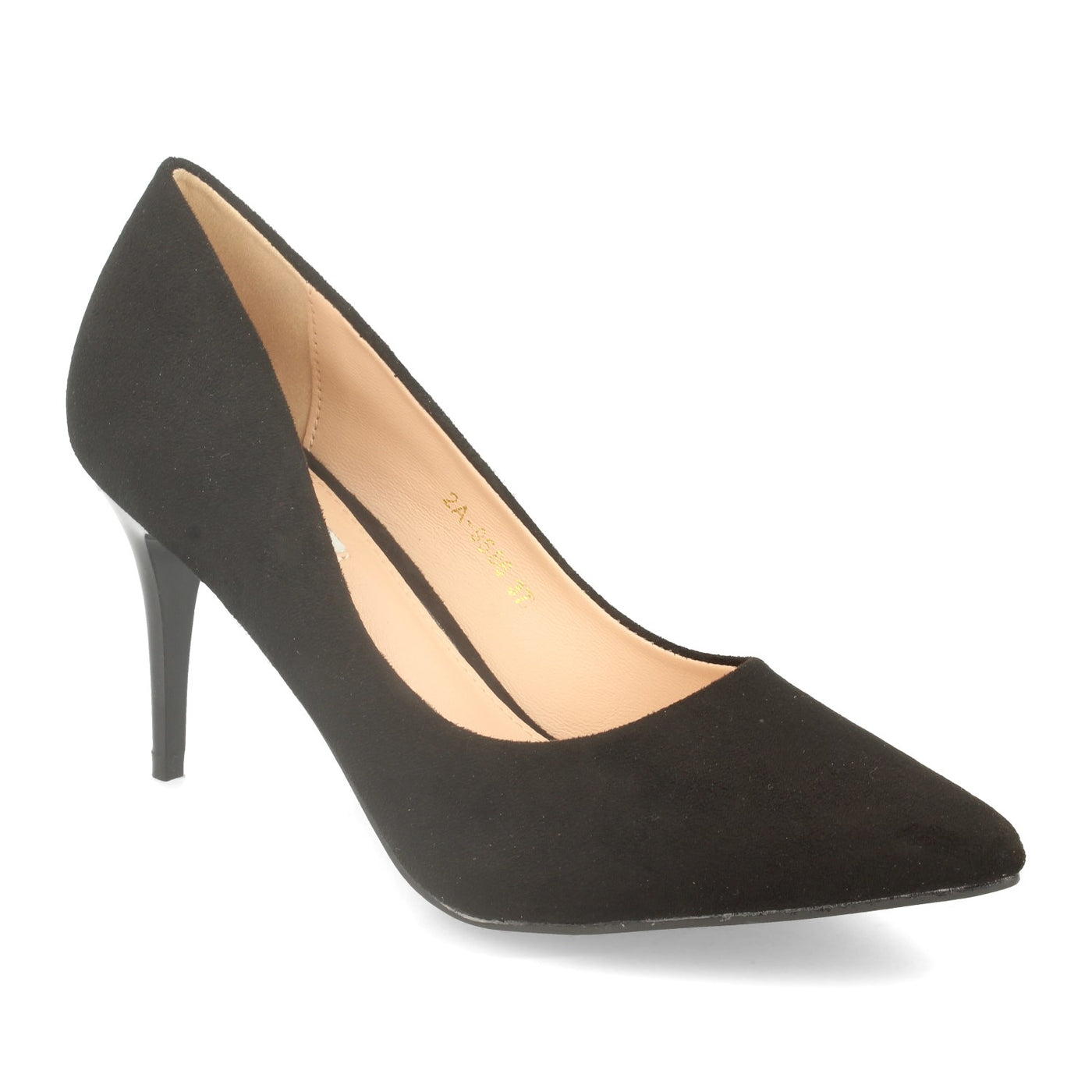 Zapato con Tacon de Aguja Stiletto Negro