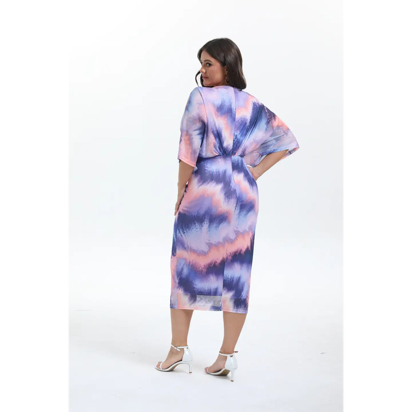 Vestido midi  estampado