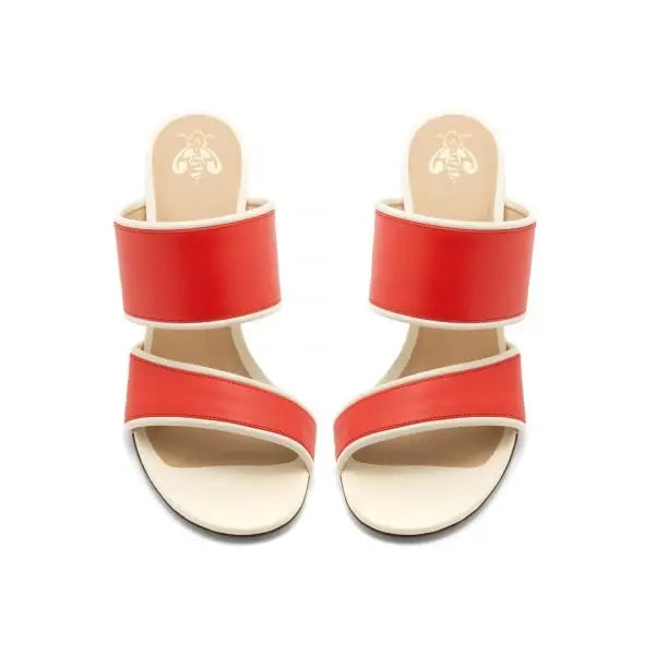 Zapatos Bonnie Amapola Crema 100mm
