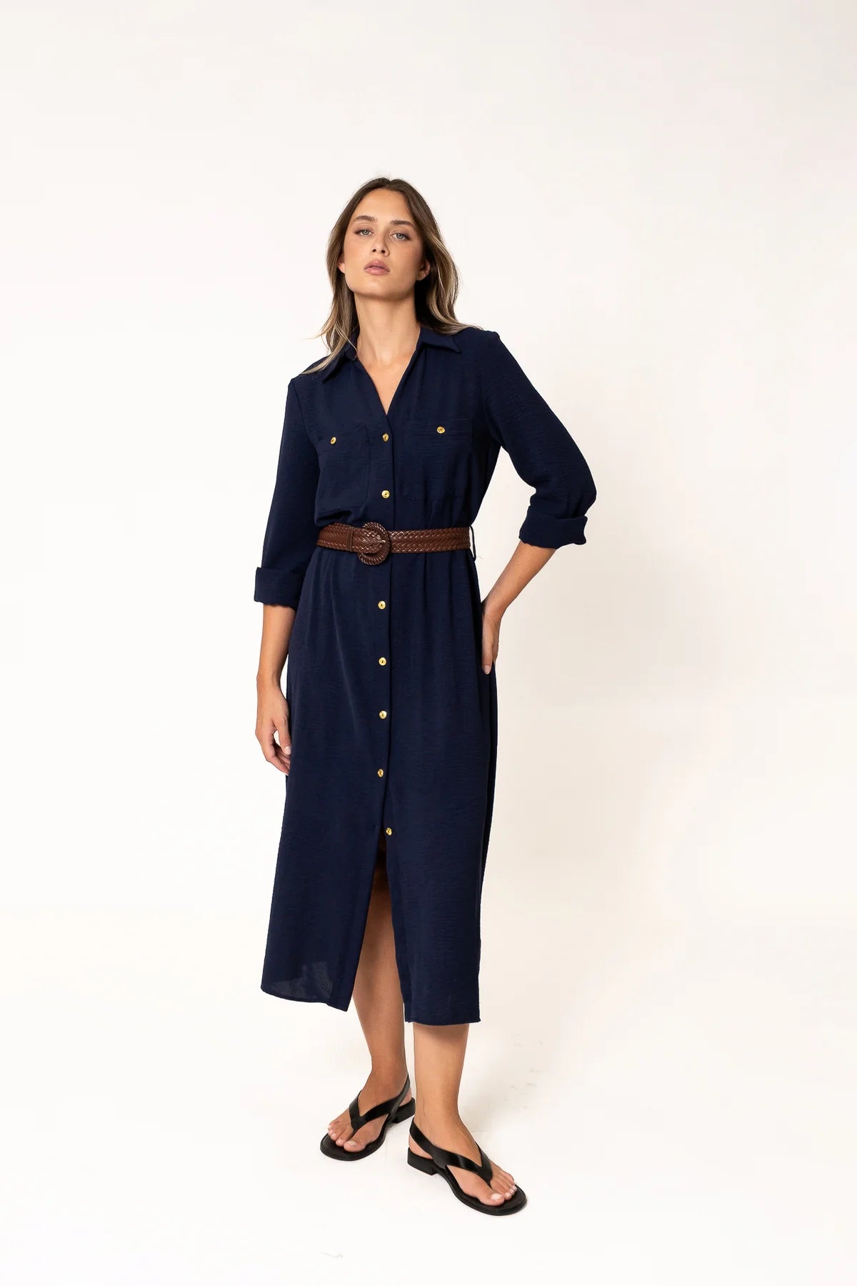 VESTIDO CAMISERO