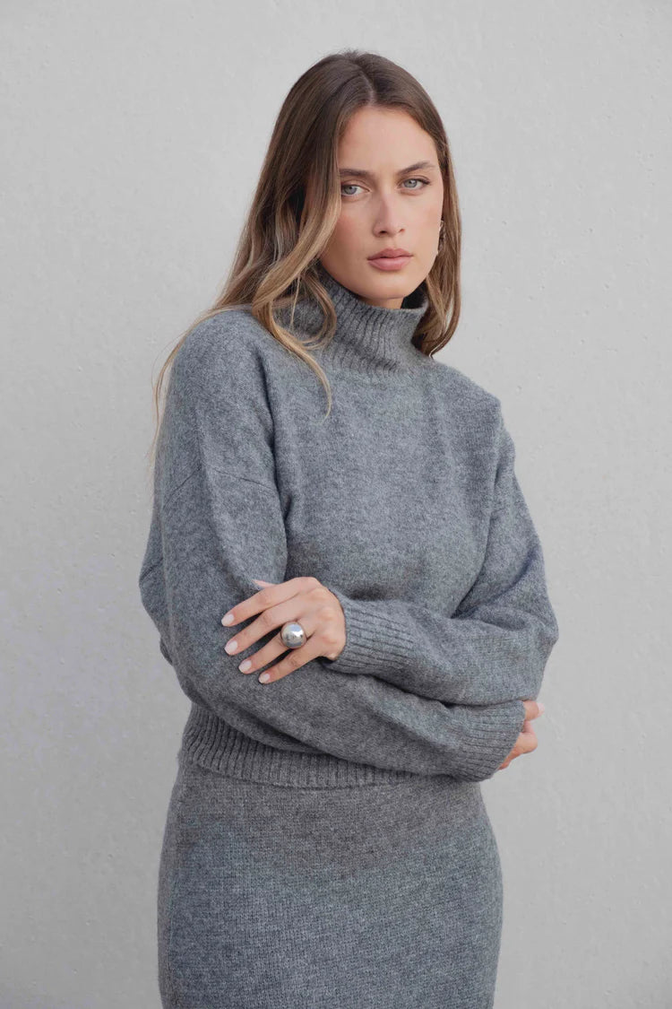 JERSEY OVERSIZE CUELLO SUBIDO