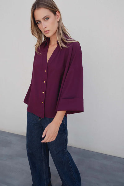 CAMISA MANGA VUELTA
