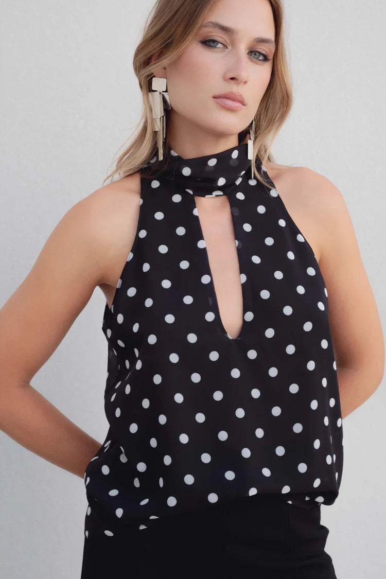 TOP HALTER LUNARES