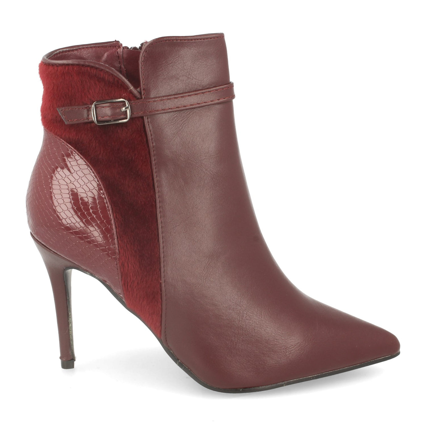 Botin de Mujer para Vestir Burdeos