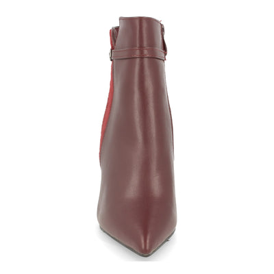 Botin de Mujer para Vestir Burdeos