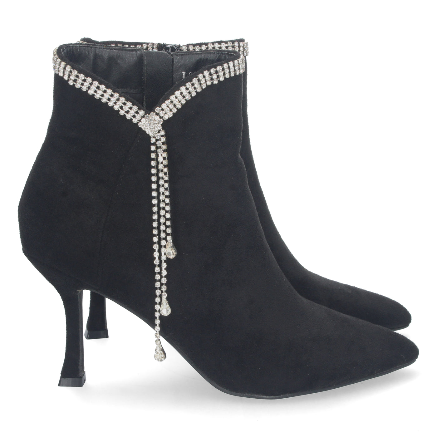 Botin de Tacon Fino Negro