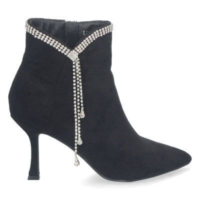 Botin de Tacon Fino Negro