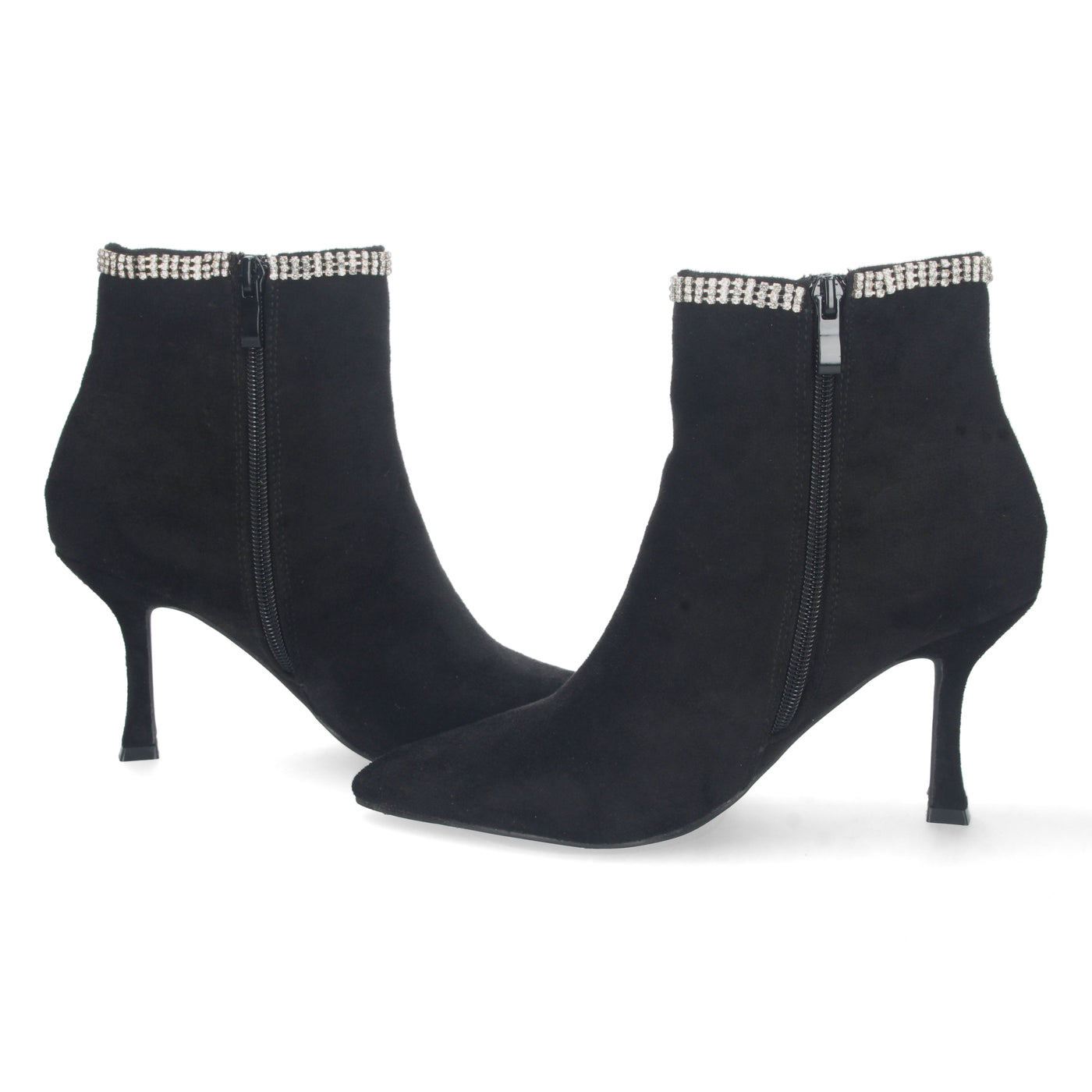 Botin de Tacon Fino Negro