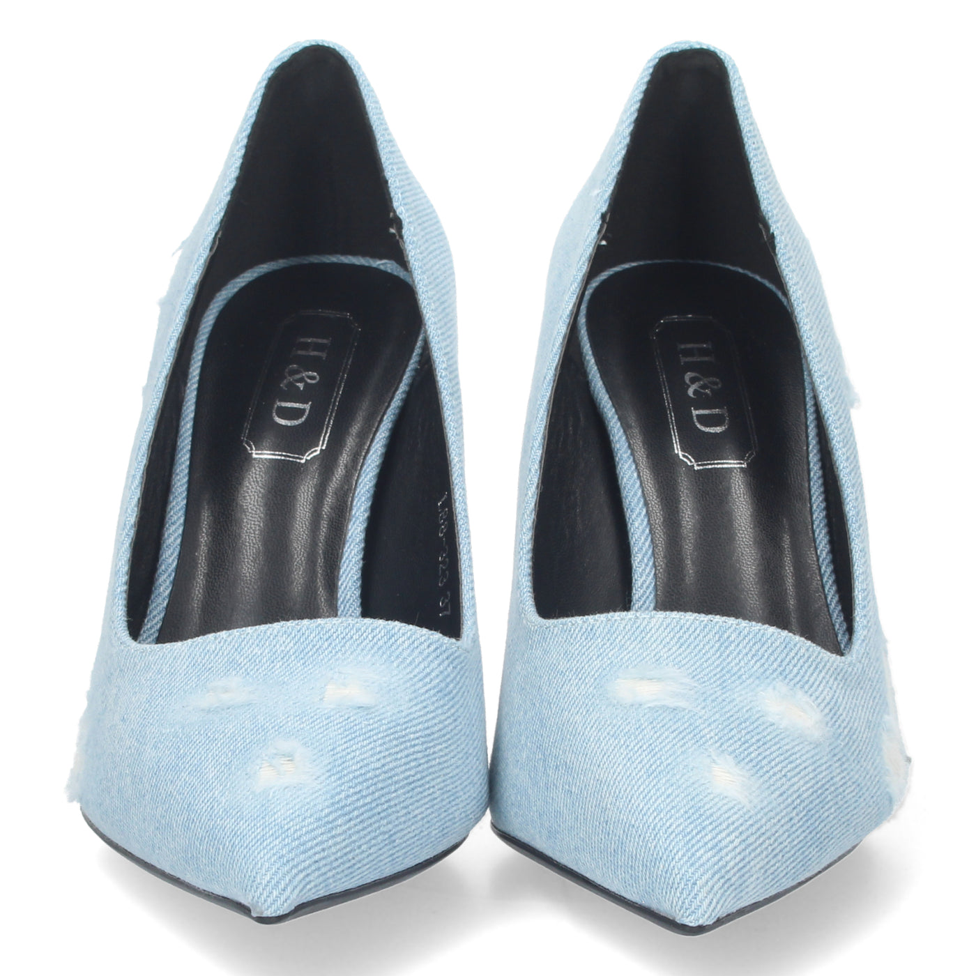 Zapato de Salon con tacon Azul