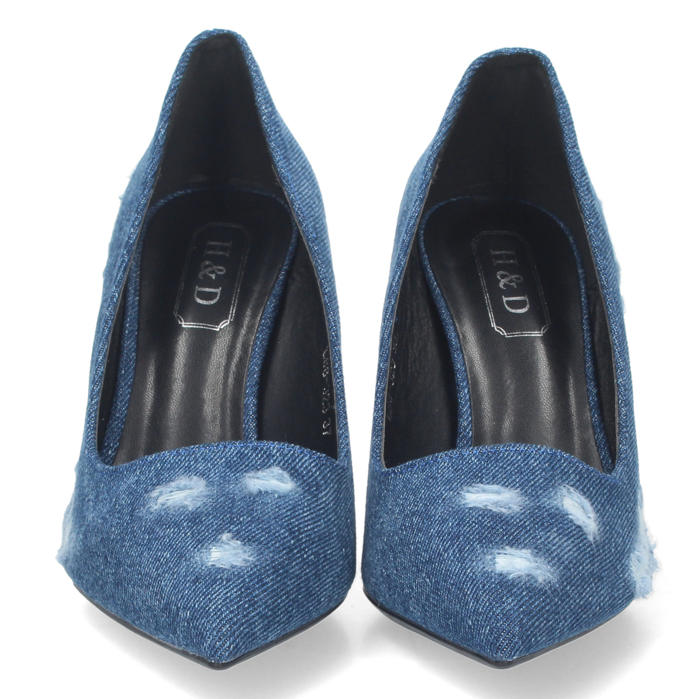 Zapato de Salon con Tacon Marino