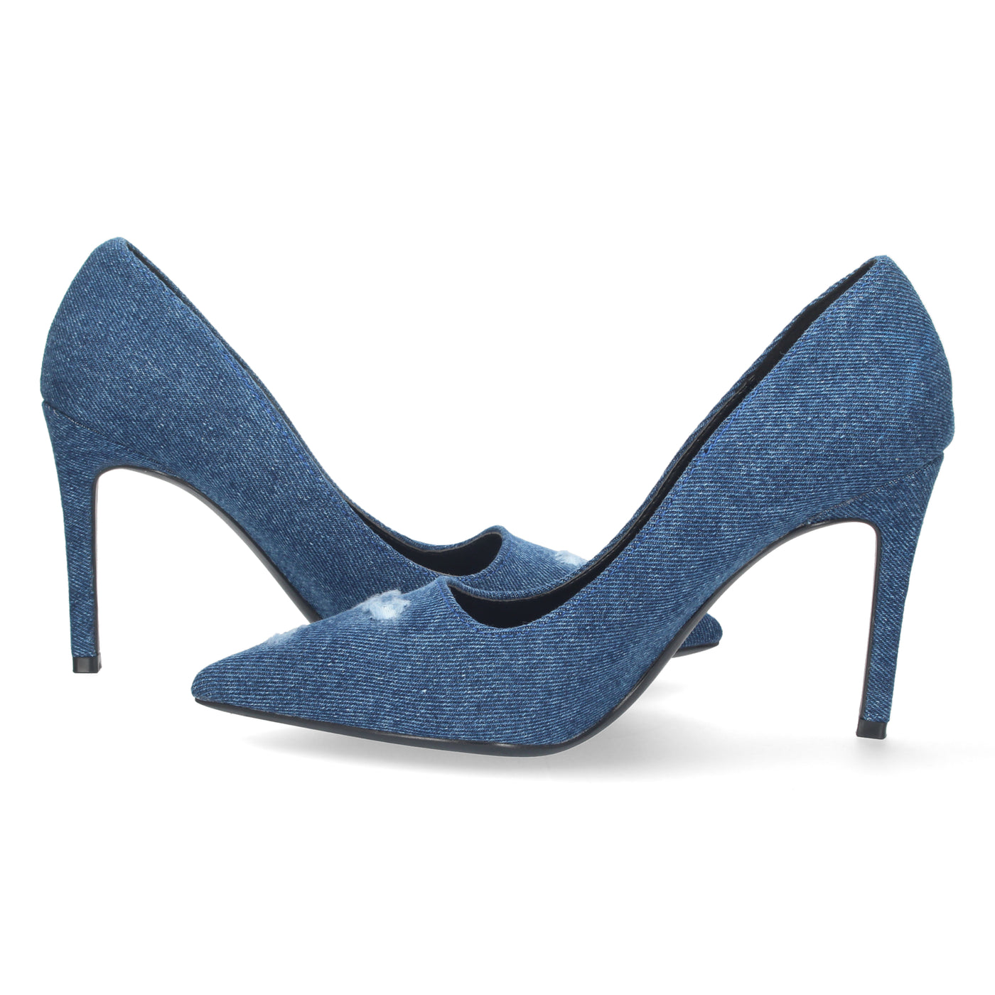 Zapato de Salon con Tacon Marino