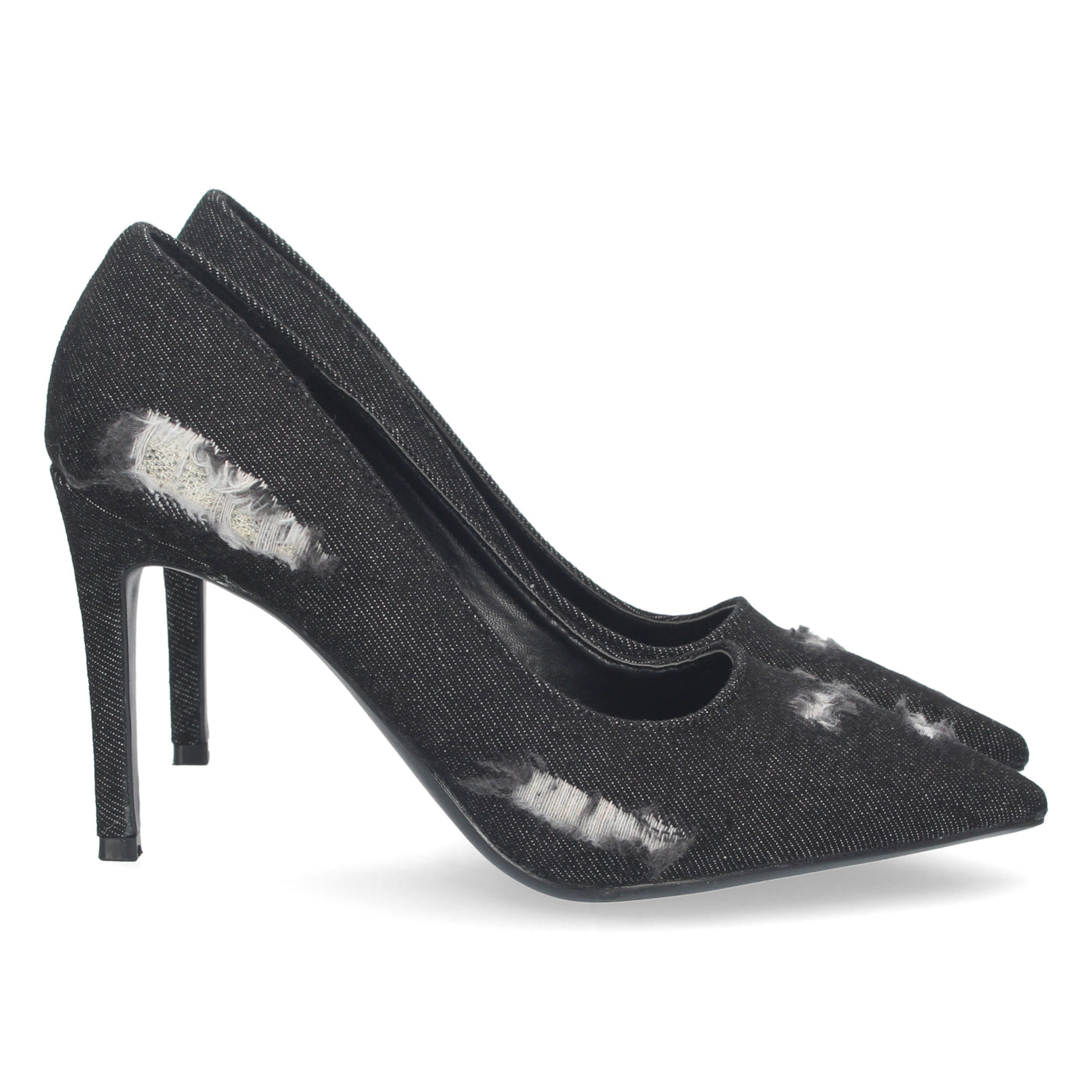 Zapato de Salon con Tacon Negro