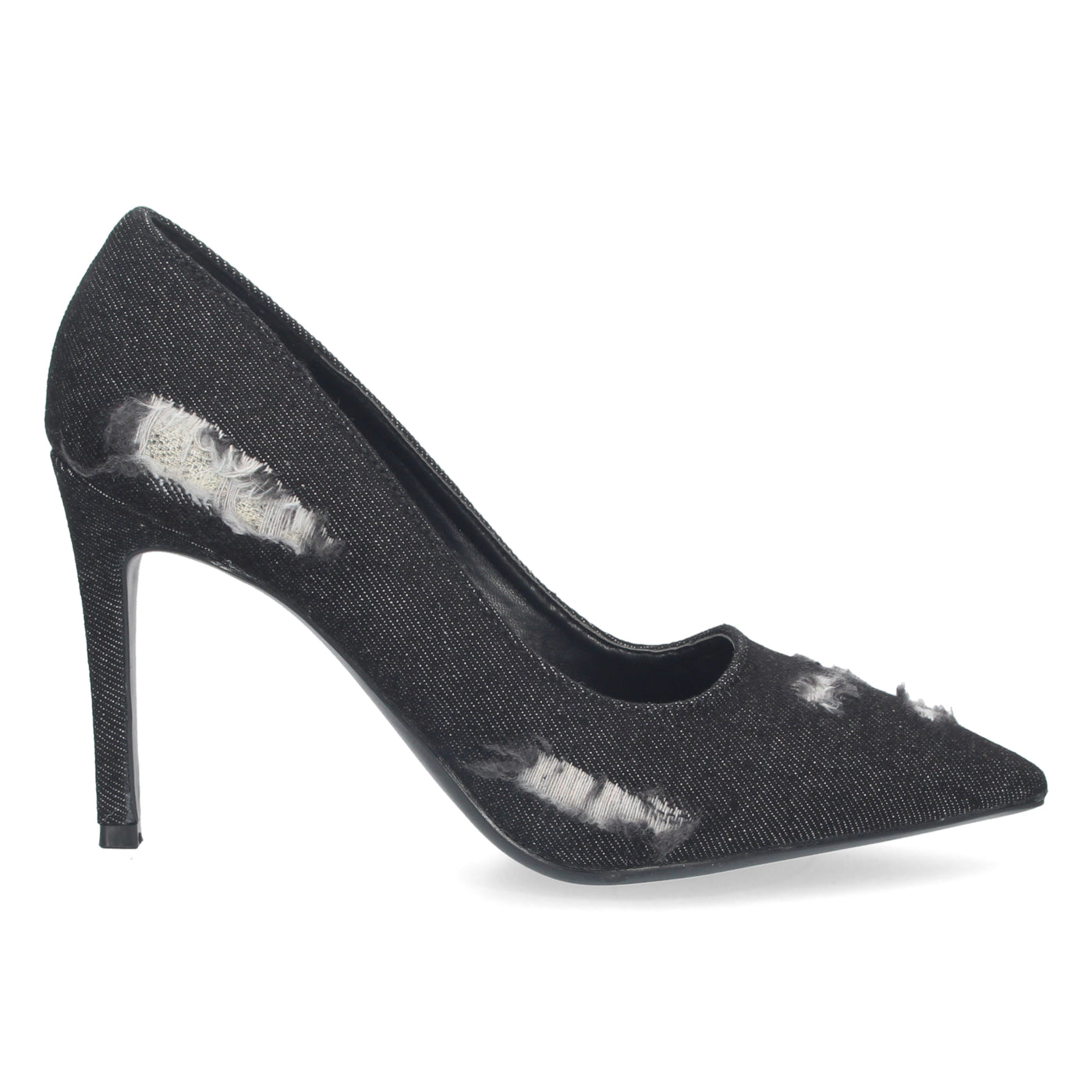 Zapato de Salon con Tacon Negro