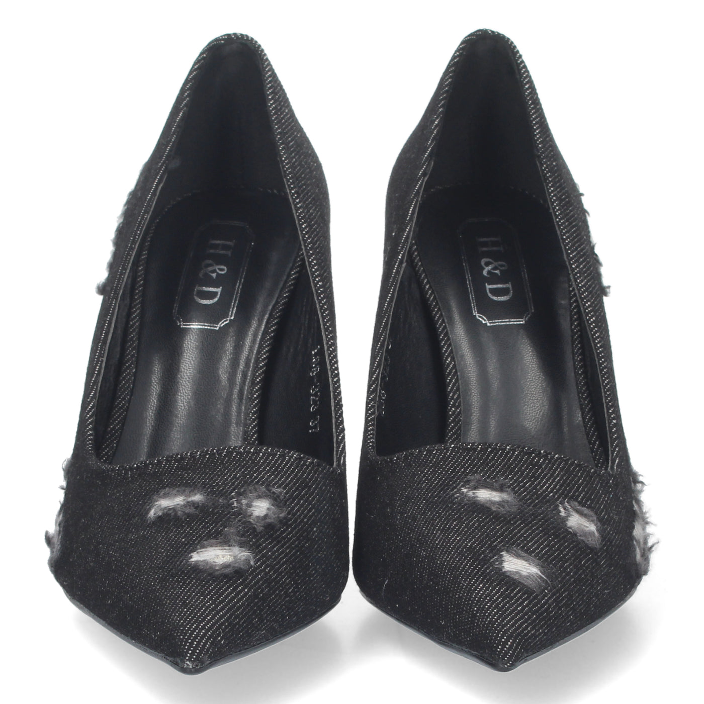 Zapato de Salon con Tacon Negro