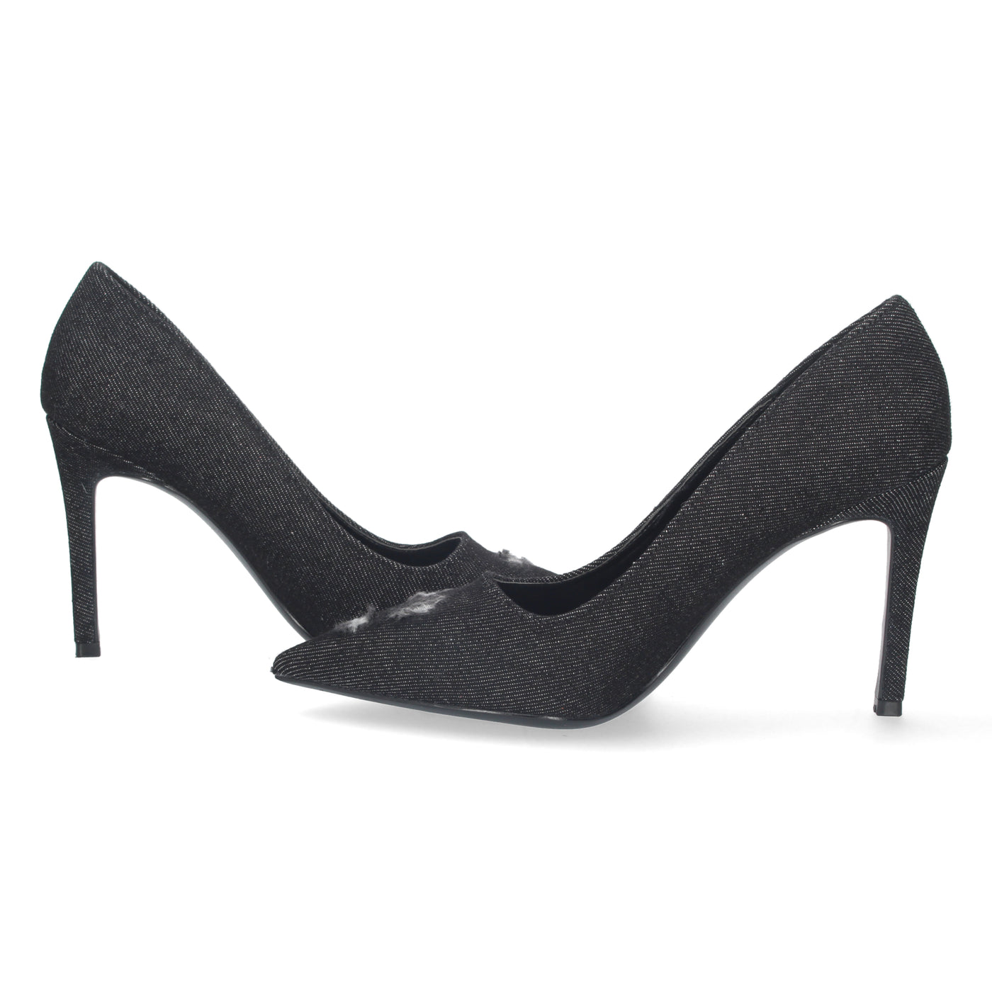 Zapato de Salon con Tacon Negro