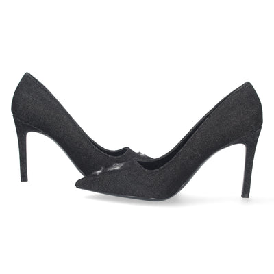 Zapato de Salon con Tacon Negro