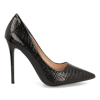Zapato de Tacón de Aguja Stiletto Negro