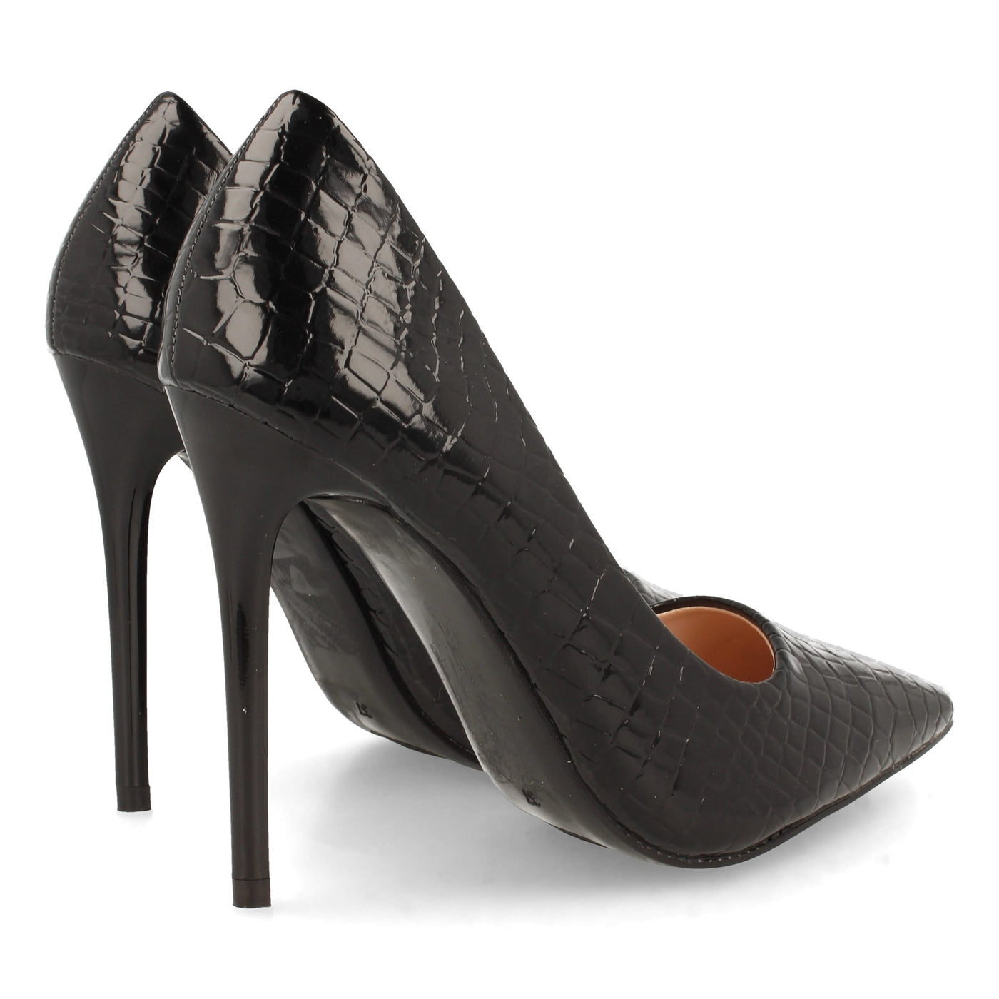 Zapato de Tacón de Aguja Stiletto Negro