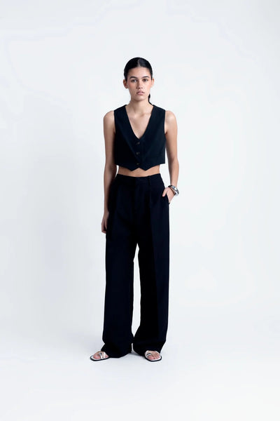 PANTALON PLIEGUES