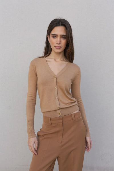 CHAQUETA PUNTO BOTONES